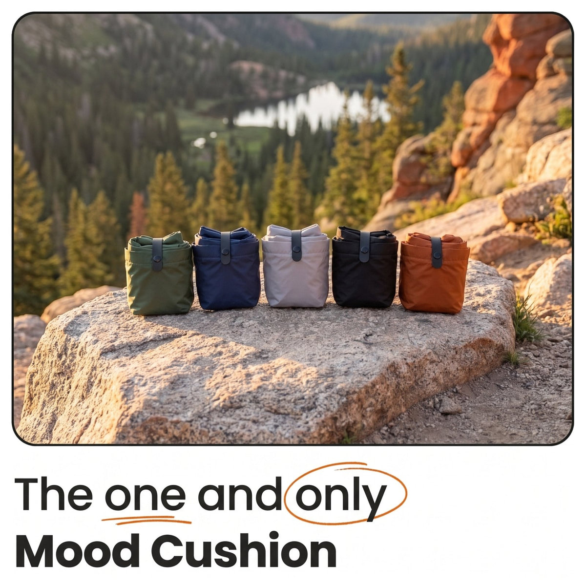 The one and only Mood Cushion in 5 colors