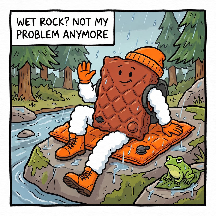 Wet rock? Not my problem anymore